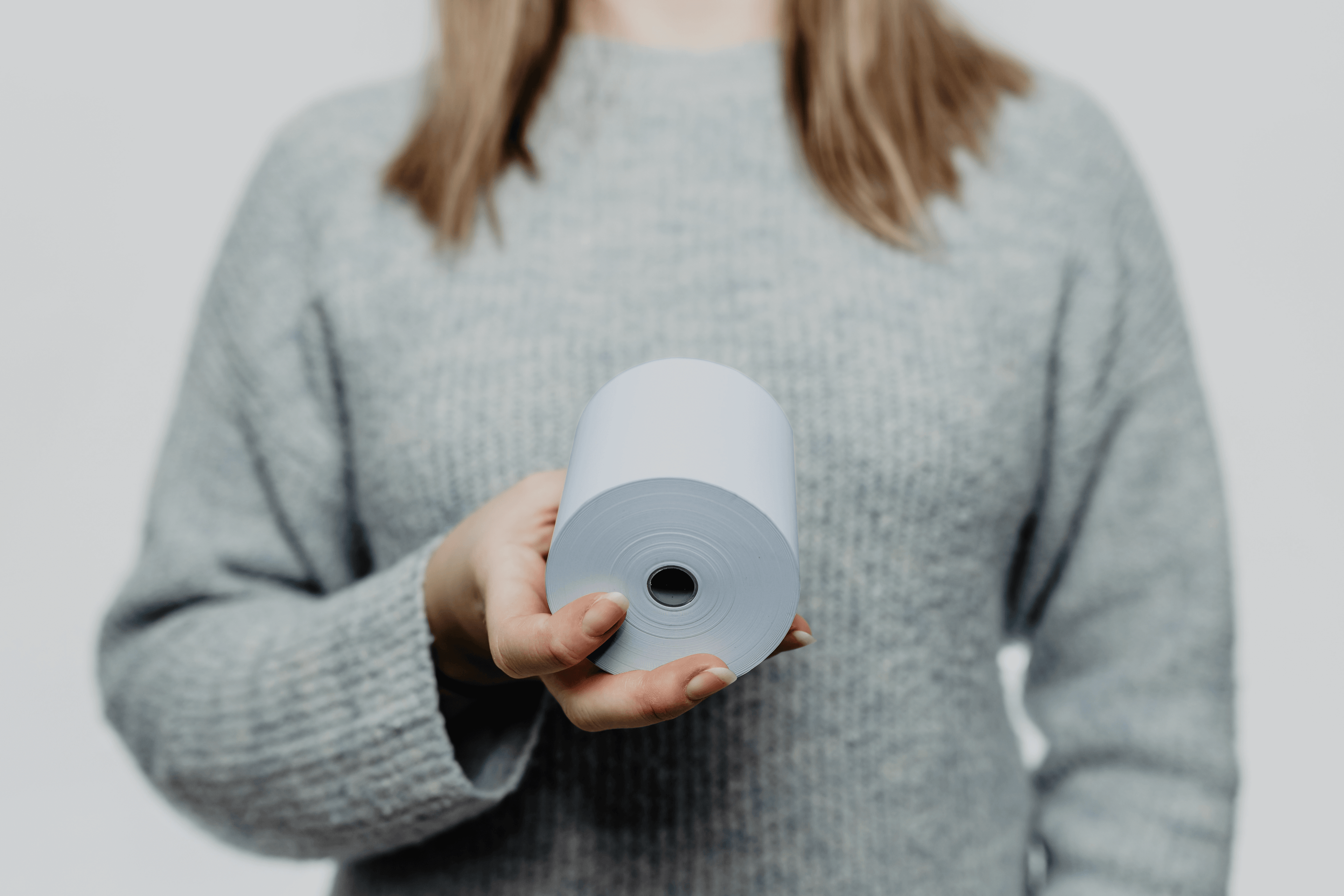 Thermorolle 80 x 80m x 12 (Ø 78mm) BPA-frei BLAU ohne Aufdruck