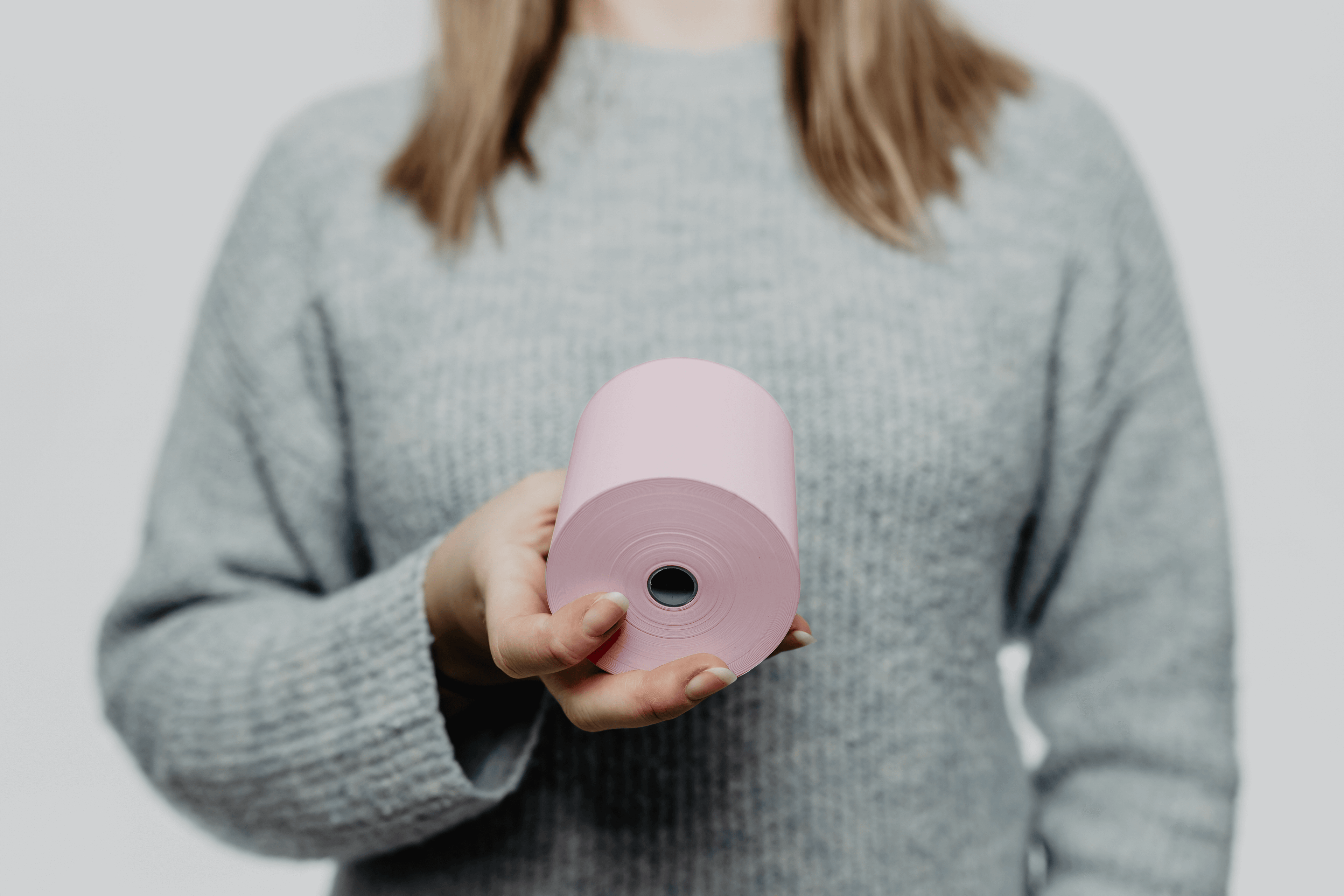 Thermorolle 80 x 80m x 12 (Ø 78mm) BPA-frei ROSA ohne Aufdruck