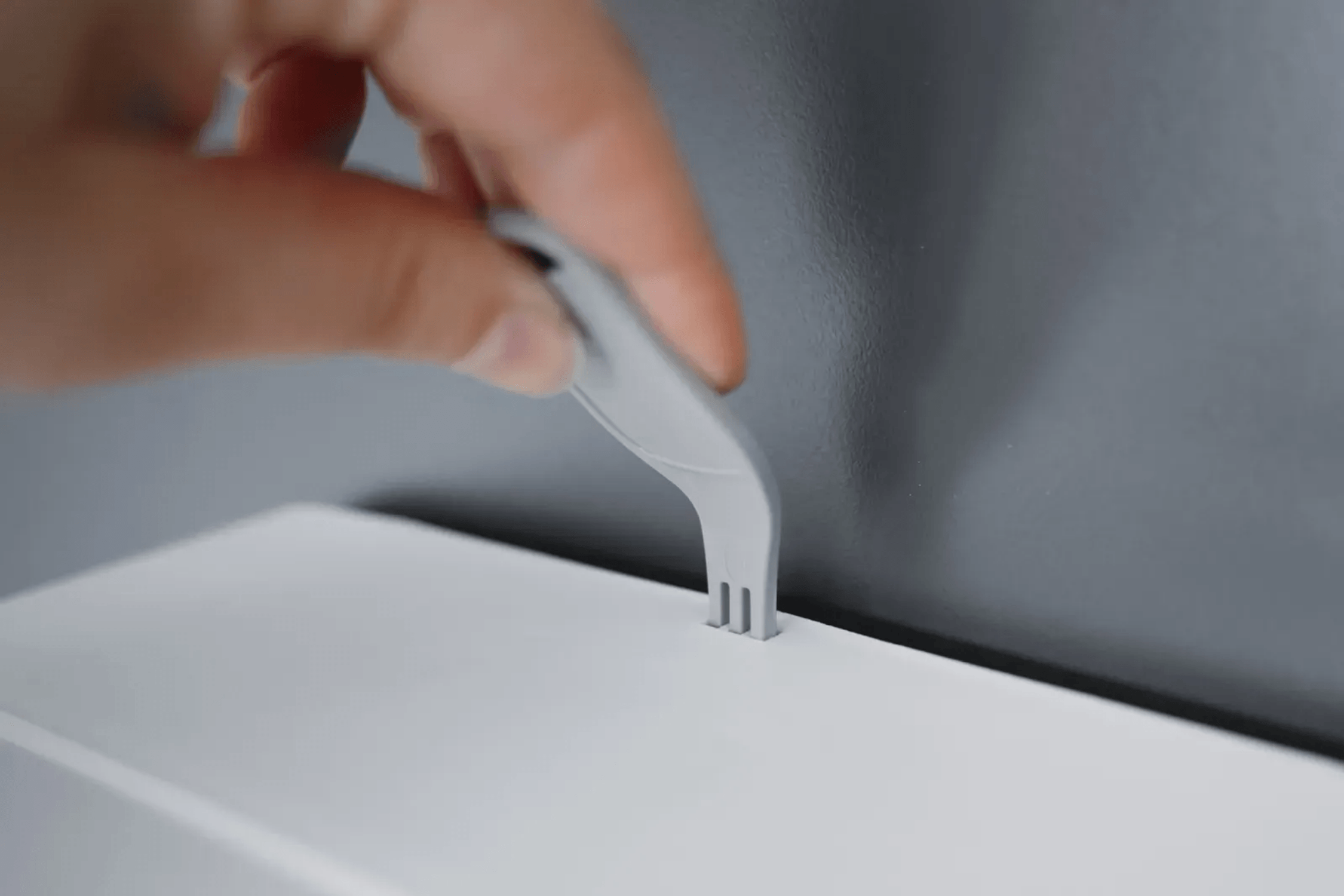 SemyTop Toilettenpapierspender, für 2 Rollen, weiß matt