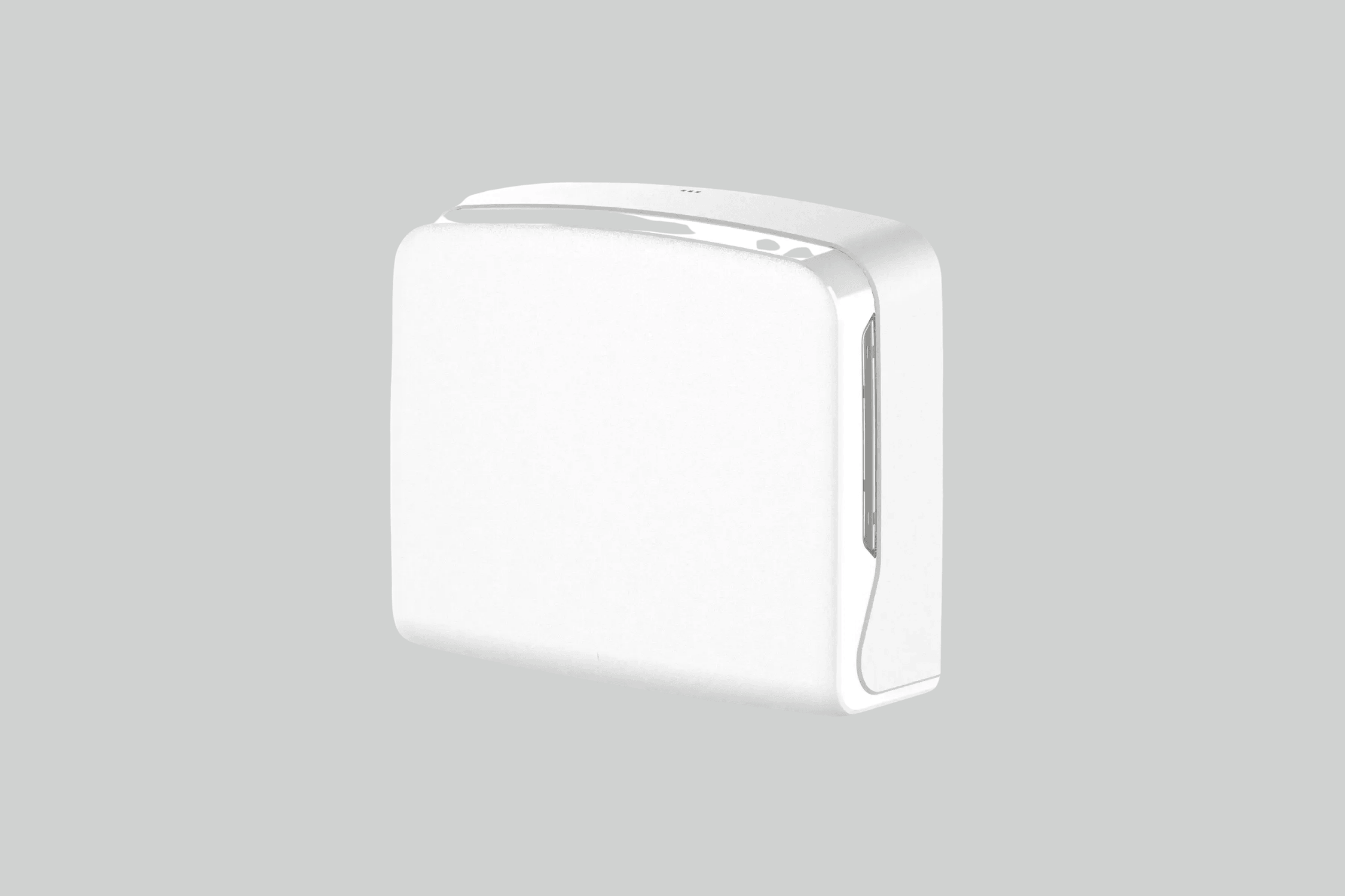 SemyTop Handtuchspender, Interfold, Mini, weiß matt