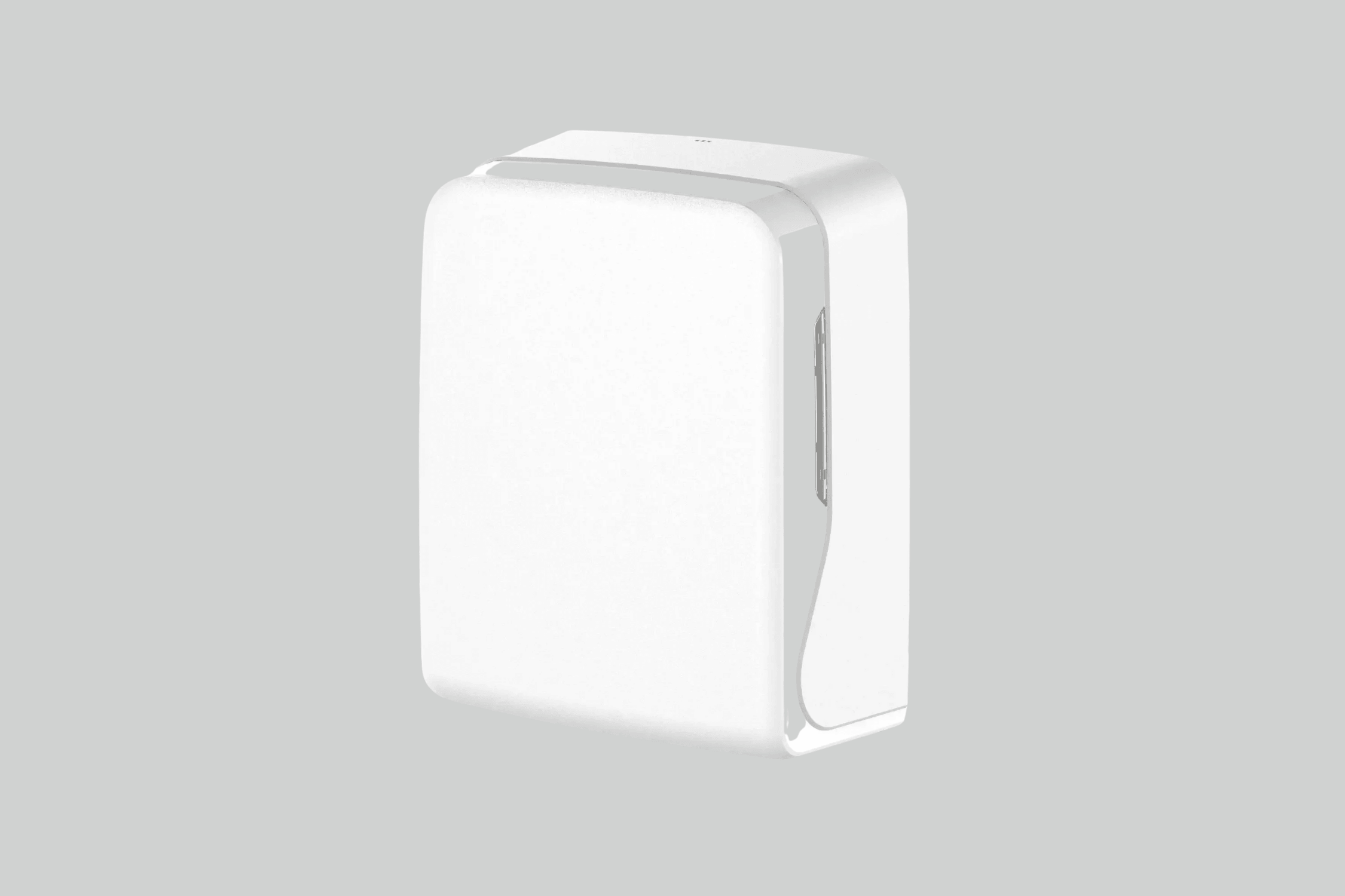 SemyTop Handtuchpapierspender, Maxi, für V-Falz, weiß matt