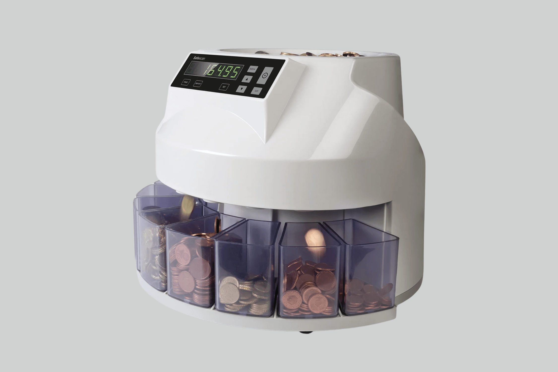 SafeScan 1250 Münzzähler und -sortierer